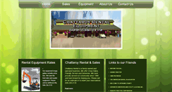 Desktop Screenshot of chattaroyrental.com